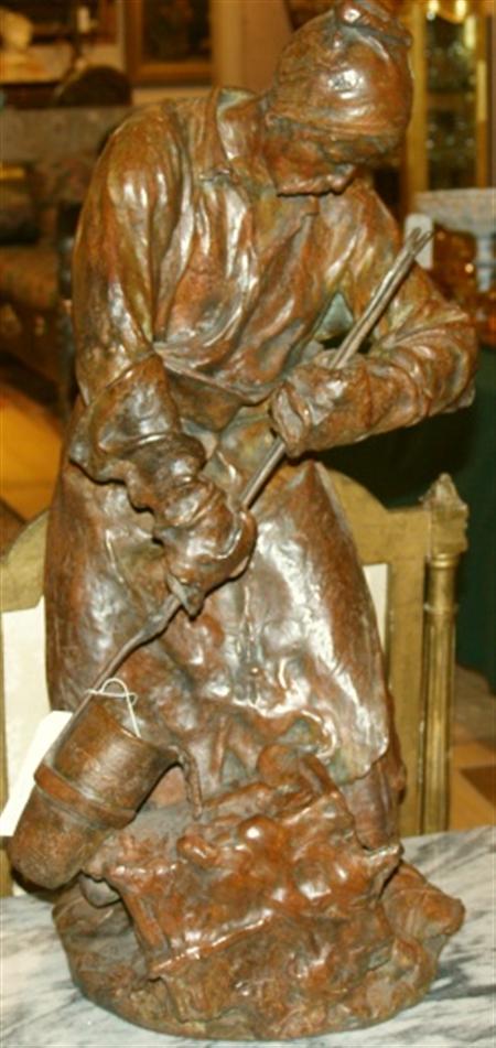 Lot image - Antoine Bofill Spanish, 19th/20th Century The Foundryman