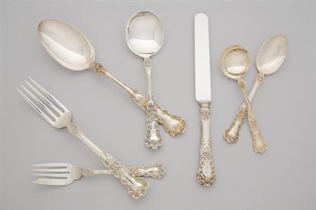 Lot image - Gorham Sterling Silver Flatware Service