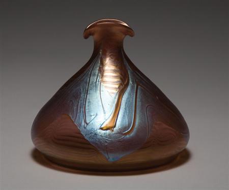 Lot image - Loetz Iridescent Glass Vase