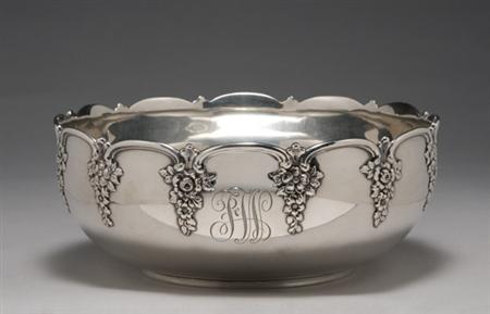 Lot image - Tiffany & Co. Makers Sterling Silver Bowl