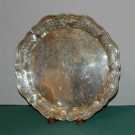 Lot image - Gorham Sterling Silver Tray