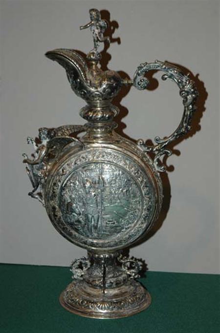 Lot image - Continental Silver Ewer