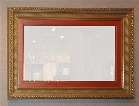 Lot image - Louis XVI Style Gilt-Wood Mirror