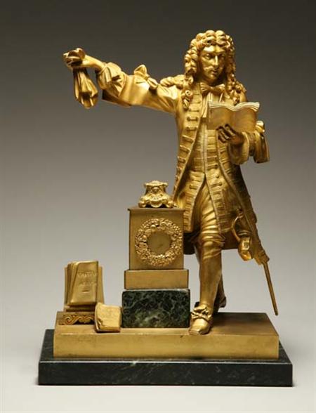 Lot image - Gilt-Bronze Figure of an Orator