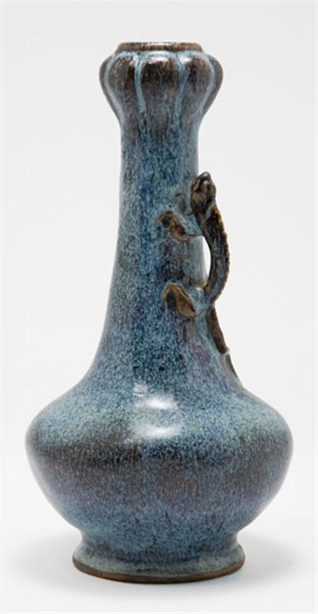 Lot image - Chinese Flambe Glazed Vase