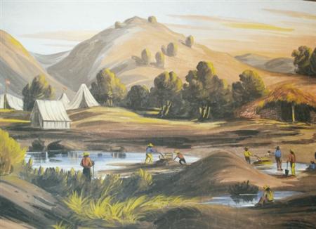 Lot image - American School Late 19th/Early 20th Century Woods Creek, California