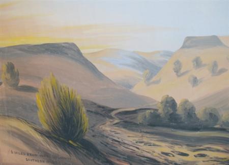 Lot image - American School Late 19th/Early 20th Century 6 Miles from Woods Diggings