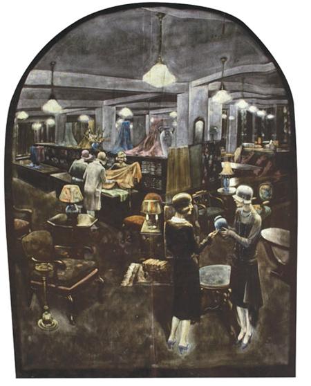 Lot image - American School Circa 1920-30 Shop Interior