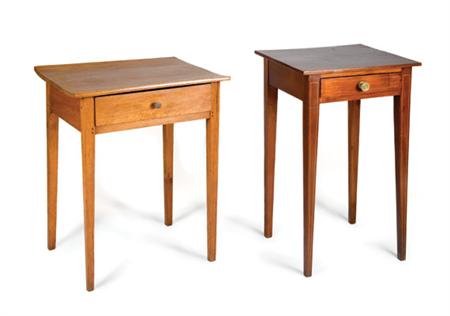 Lot image - Federal String Inlaid Mahogany Work Table