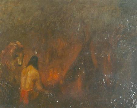 Lot image - Manner of Ralph Albert Blakelock