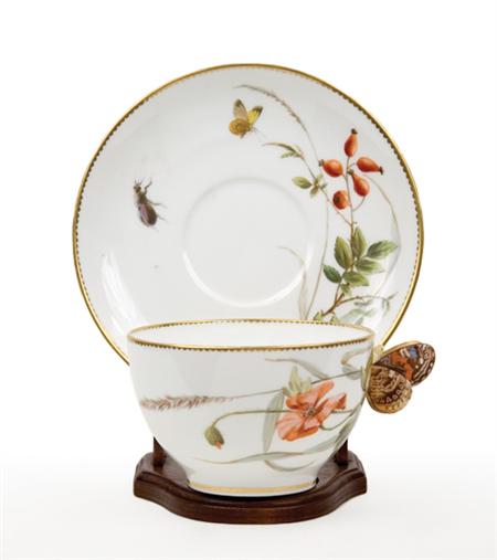 Lot image - Minton Porcelain Cup and Saucer