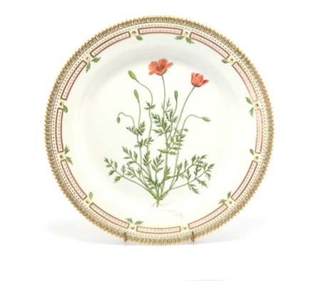 Lot image - Royal Copenhagen Floral Danica Porcelain Platter