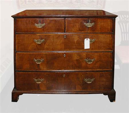Lot image - George I Walnut Chest of Drawers