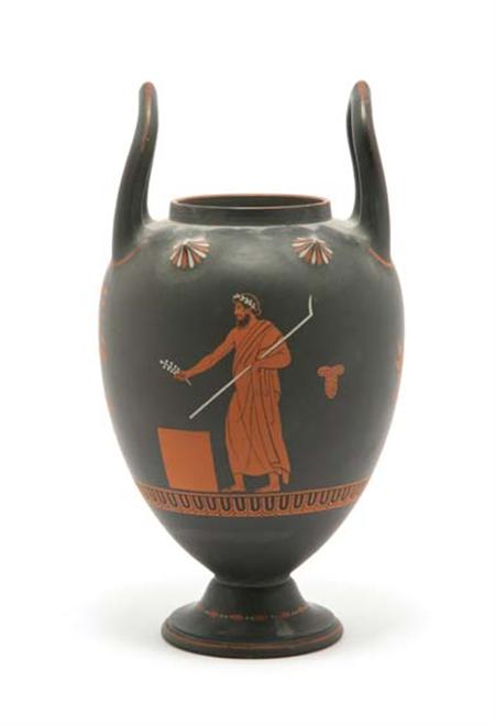 Lot image - Wedgwood Black Basaltes Vase