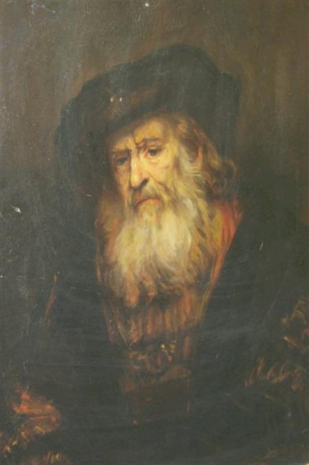 Lot image - Manner of Rembrandt van Rijn