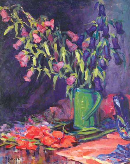 Lot image - Henriette Mary Shore American, 1880-1963 The Green Mug