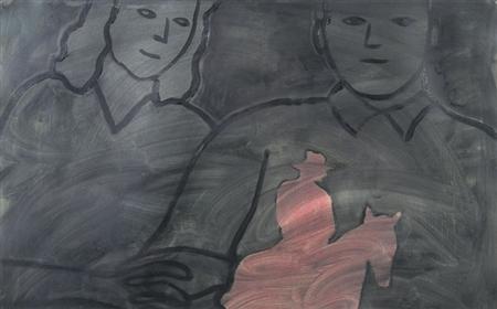 Lot image - Ida Applebroog American, b. 1929 Did You Water the Plants?, 1984