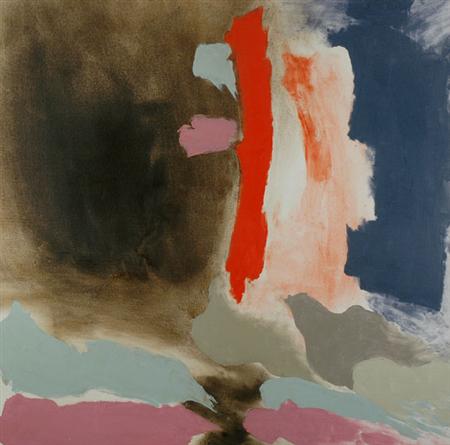 Lot image - Friedel Dzubas German/American, 1915-1994 Slate, 1980