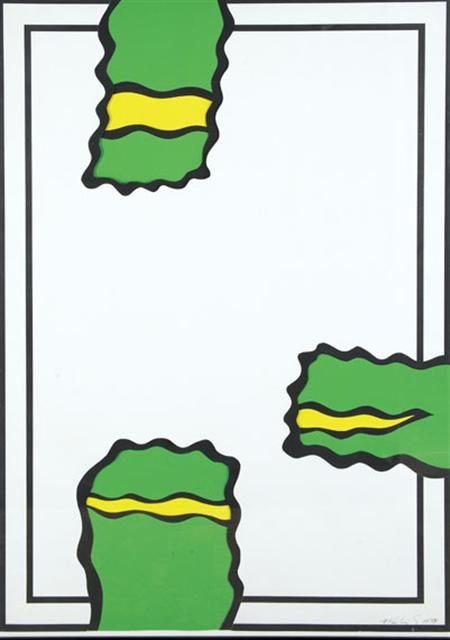 Lot image - Nicholas Krushenick