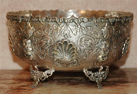 Lot image - Continental Silver Center Bowl