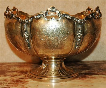 Lot image - Continental Silver Presentation Center Bowl