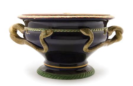 Lot image - Minton Majolica Jardiniere