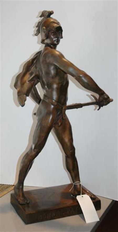 Lot image - Bronze Figure of Honor Patria