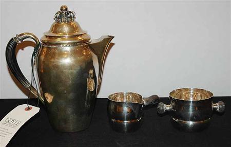Lot image - Georg Jensen Sterling Silver Coffee Pot
