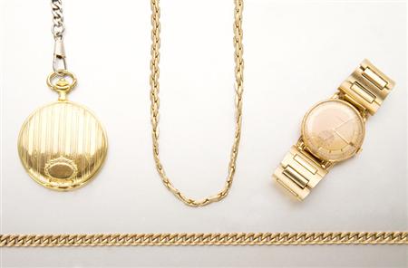 Lot image - Seven U.S. Silver Dollars and Group of Assorted Metal Jewelry