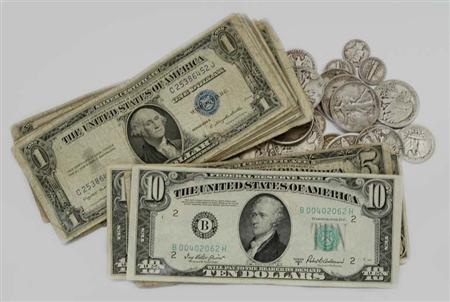 Lot image - Assorted Group of U.S. Coins and Currency