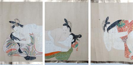 Lot image - Japanese Erotic Handscroll