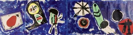 Lot image - Joan Miro NOCTURNE Color lithograph
