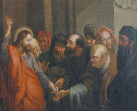 Lot image - After Peter Paul Rubens The Money Changers