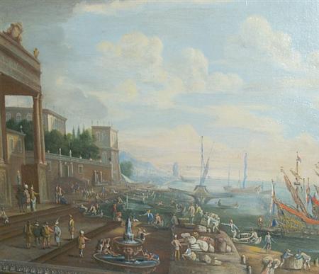 Lot image - Manner of Johannes Lingelbach