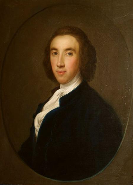 Lot image - Italian School 18th Century Portrait of a Young Man