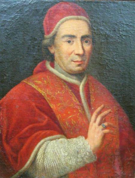 Lot image - Roman School 17th Century Pope Clement VII