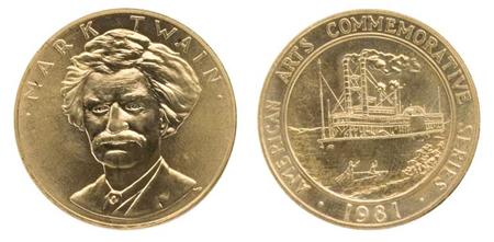 Lot image - American Arts Gold Medallion