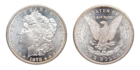 Lot image - 1878 CC Morgan Dollar