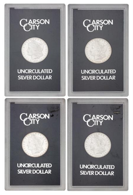 Lot image - Four Carson City Dollars