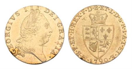 Lot image - Great Britain, 1790 One Guinea