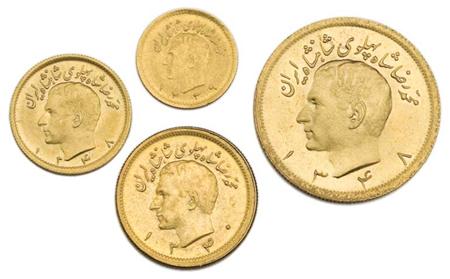 Lot image - Iran, Twelve Gold Pahlavi