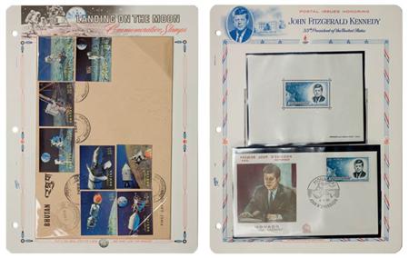 Lot image - Kennedy and Moon Landing Collections