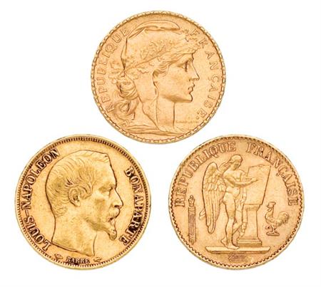 Lot image - French 20 Francs