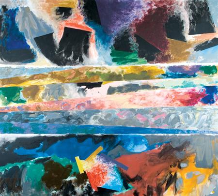 Lot image - Friedel Dzubas