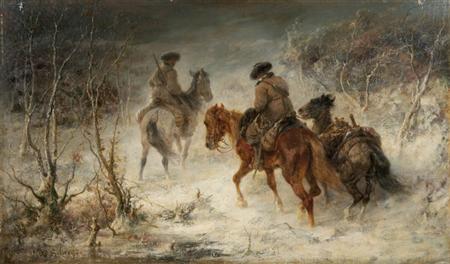 Lot image - Adolph Schreyer