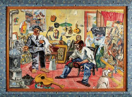 Lot image - Red Grooms