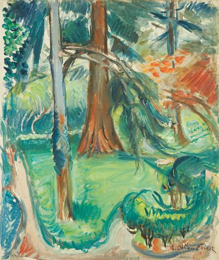 Lot image - Achille Emile Othon Friesz French, 1879-1949 La Cote de Grace au Havre