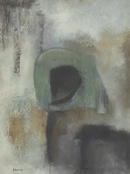 Lot image - Theodoros Stamos American, 1922-1997 Willow, 1950