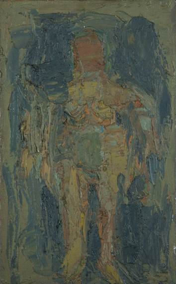 Lot image - Sol Lewitt American, 1928-2007 Untitled, Standing Figure, 1960