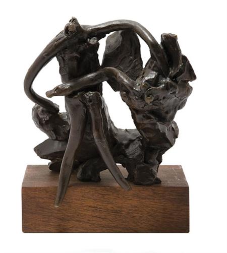 Lot image - Reuben Nakian American, 1897-1986 Leda and the Swan